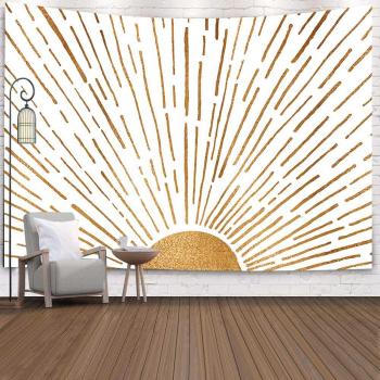 Simsant Vintage Library Tapestry for Living Room Decor