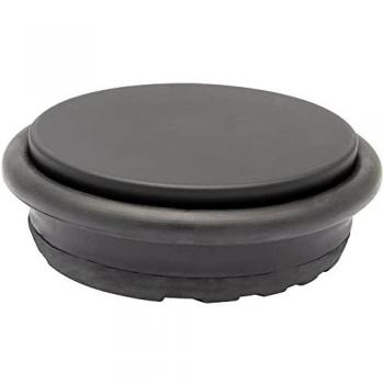 Butoir de porte mobile Wagner, Ø 100 x H 30 mm, antidérapant
