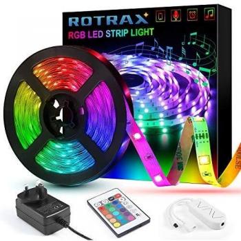 5m Rotrax RGB LED Strip with Remote Control