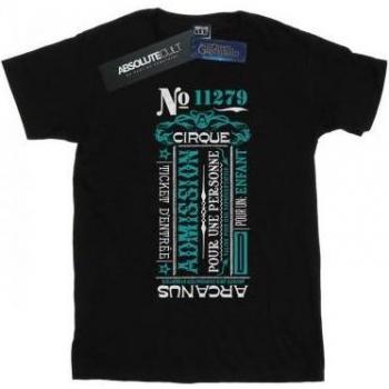T-shirt Noir Femme Cirque Arcanus