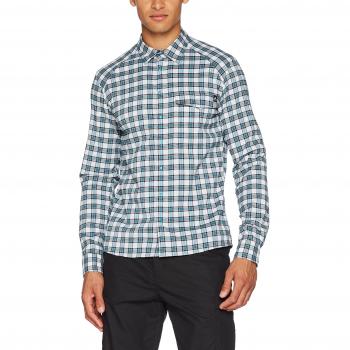 Lake Blue Peacoat mit Humus‑Check für Herren