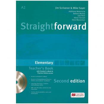 Straightforward Second Edition: Elementary / Teacher's Book with Resource DVD-ROM, Practice Online Access and ebook