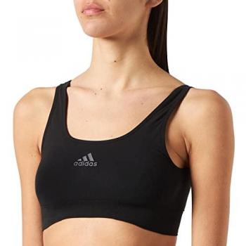 Bralette Femme Adidas Noir Manches Courtes