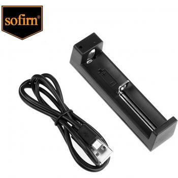 USB Rechargeable Battery Charger for 26650, 18650, 16340, 14500, 10400