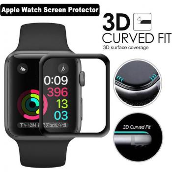 Película de Protección Templada Total Curva para Apple Watch 4