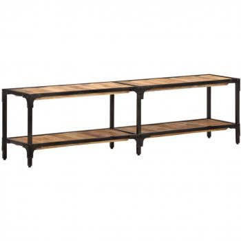 VidaXL TV Stand 59.1x11.8x16.1 Solid Wood Mango