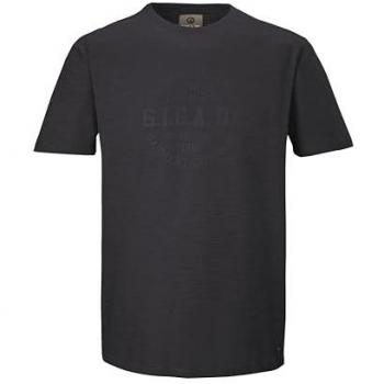 GS 4 MN TSHRT GOTS – Soft‑Fit Herren‑Tee, 95 % Bio‑Baumwolle + 5 % Elasthan, XL, grau