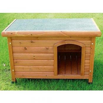 Cuccia in legno per cani da esterno Croci