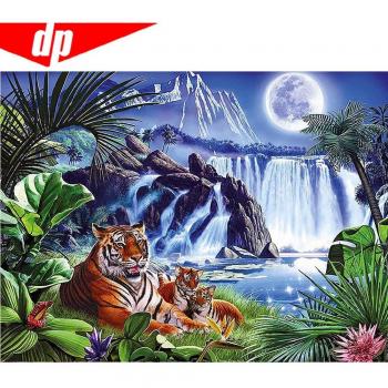Perles Ronde Tigre – Pack Peinture Diamant