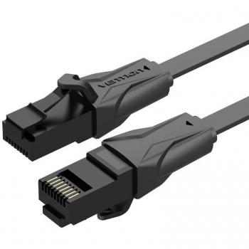 Vention U/UTP Cat6 Flachkabel 2m Schwarz