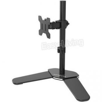 Single Monitor Desktop Stand for 10-27 Screens, Full Motion, 9.9kg Capacity