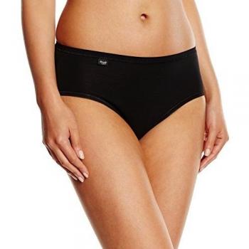 Sloggi 1PQ90, Bragas Sloggi, Color Negro, Talla 38