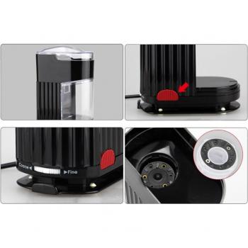 Moulin d'épice 120W en acier inoxydable