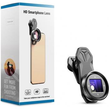 Lentille Reflet 1,33x APEXEL – Écran Étendu – Smartphone Vlog