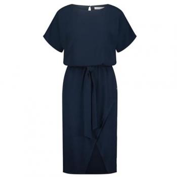 Betty&Co A-Linien Jerseykleid mit Raffung