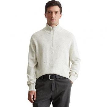 Marc O'Polo Troyer für Männer, Regular Fit, gesprenkeltes Design