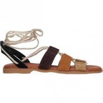 Sandalias de cuero Chika10 Naira 08 en color marrón