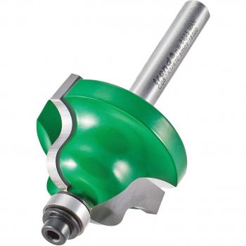 Trend CRAFTPRO Bearing Guided Roman Ogee Router Cutter 7.5mm 23.8mm 1/4