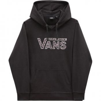 Sudadera Vans Drop Cheeta Niña Gris