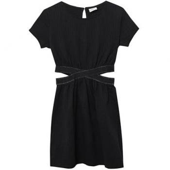 Sommerglanz‑Junior‑Kleid mit Cut‑Out Detail (s.Oliver)