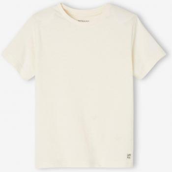 T-shirt personnalisé pour garçon manches courtes blanc VERTBAUDET