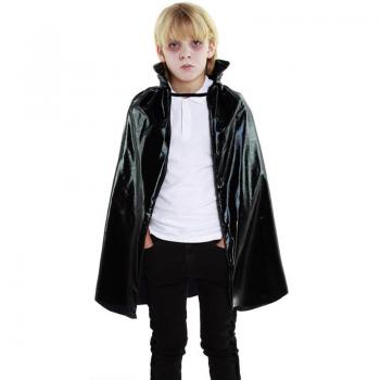 Capa Infantil Metal Parteilandia 90 cm Negra