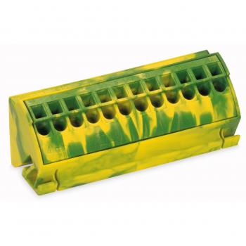 Barrette de connexion de mise à la terre 4 mm² WAGO 812-100 10 pièces