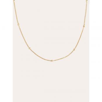 Collar Singularu “Dorado 18K” en Plata con Mini Dots