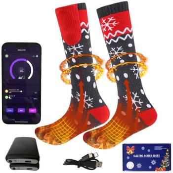 Chaussettes 5V Chauffage Auto‑Contrôle Température