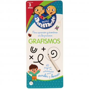 Abremente para escribir y borrar. Grafismos