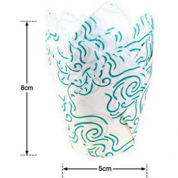 Set Tulipán de Papel 50 tazas