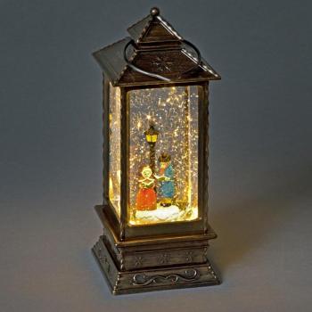 Carol Singing Scene LED Lantern