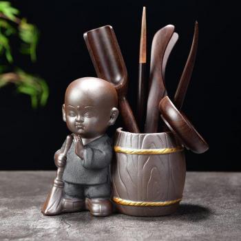 Six Gentlemen Tea Ceremony Accessories Set