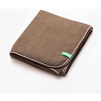 Coperta Benetton Tevere marrone Foam 140 x 190 cm