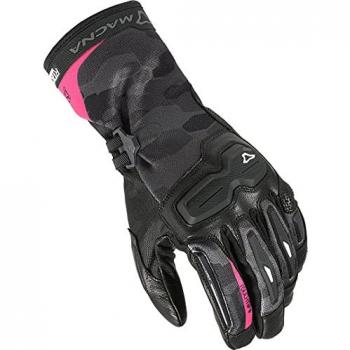 Macna Terra RTX wasserdichte Damen Motorradhandschuhe Pink XS