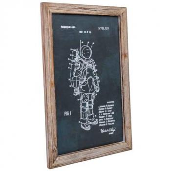 Cuadro Decorativo 40x60 en Tela y Madera