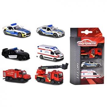 Majorette International SOS Vehicle Bundle – 3 Units