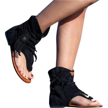 Retro Bohemian Tassel Sandals