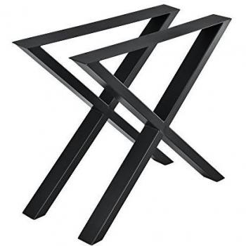 Gambe in Acciaio a Forma di X per Mobili Fai da Te