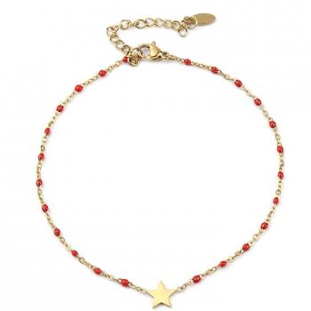 Accesorio de Pie Estrella en Acero Inoxidable, 23 cm
