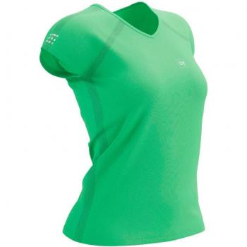 Sport-Kompression T-Shirt für Frauen, blau, L
