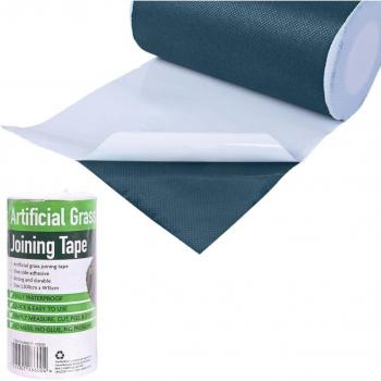 GardenKraft 5m x 15cm Fully Weatherproof Fake Grass Tape