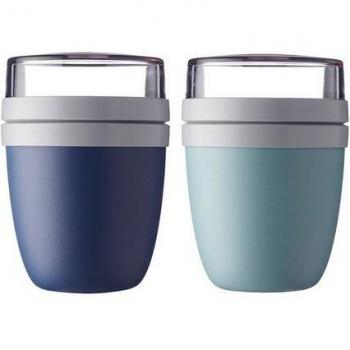 Mepal Ellipse Kunststoff Lunchpots 500 + 200 ml