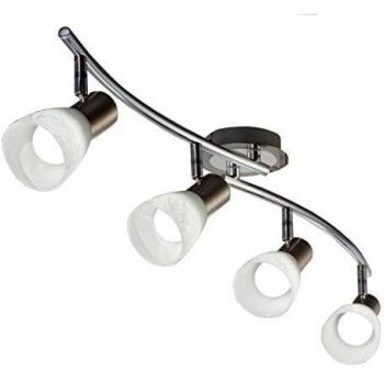 B.K.Licht Deckenleuchte LED Deckenleuchte Warmweiß 4-flammig 4x 5W E14 IP20