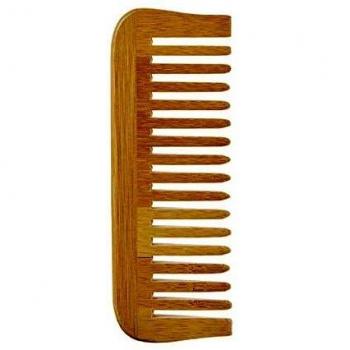 Avril Handcrafted Bamboo Wide Tooth Comb