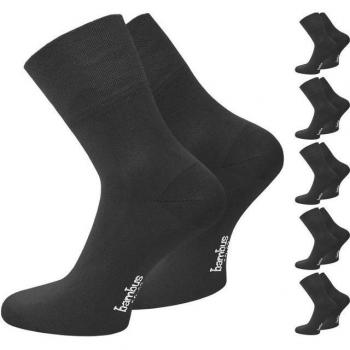Normani Basicsocken für Herren 6 Paar Schwarz