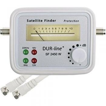 Präzises Messgerät zum Ausrichten Ihrer Satellitenschüssel