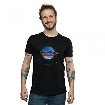 National Lampoon’s Christmas Vacation Herren‑T-Shirt „Burn Out“ – Oversized L, Schwarzer Farbton