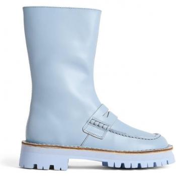 Botas de piel azul para mujer de la marca CAMPERLAB