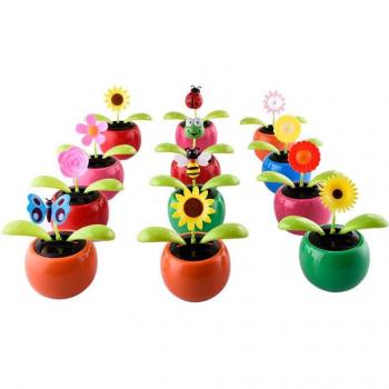 Car Interior Solar Flower